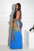 Murmur Starfish Detail Print Maxi Dress